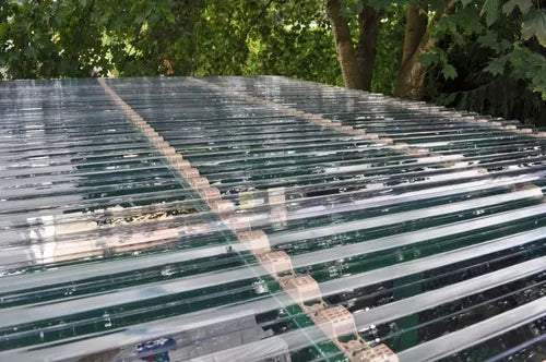Policarbonato techo ondulado o trapezoidal