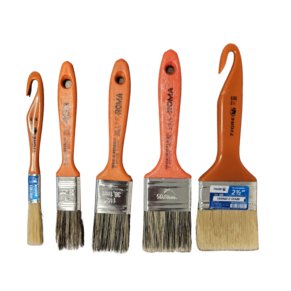Insumos para pintura (pinceles, rodillos, diluyentes, cinta papel)