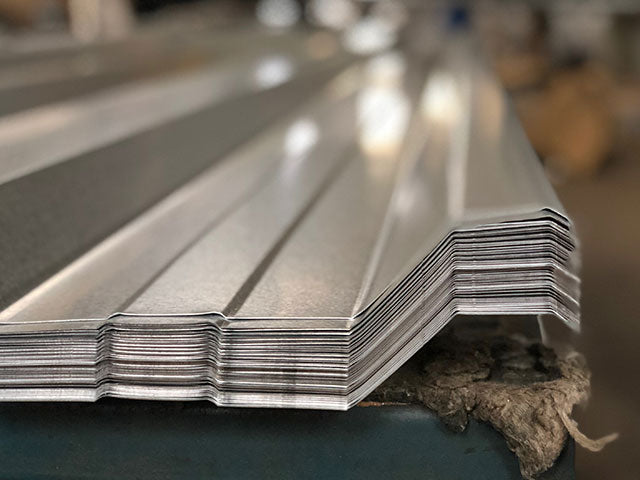 Chapas para techo Aluminizada, se corta a medida