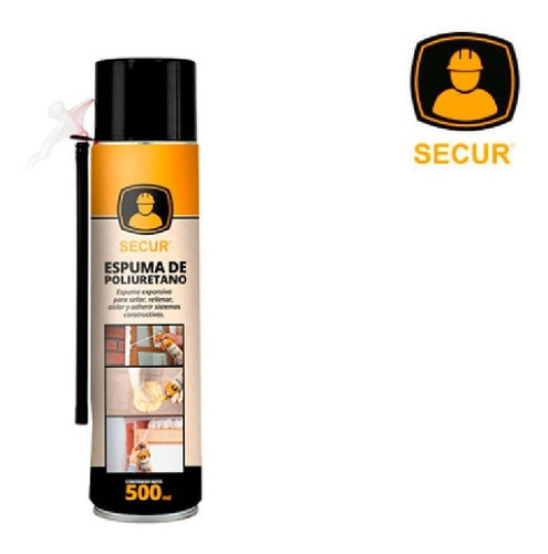 Espuma POLIURETANO 750 ml SECUR