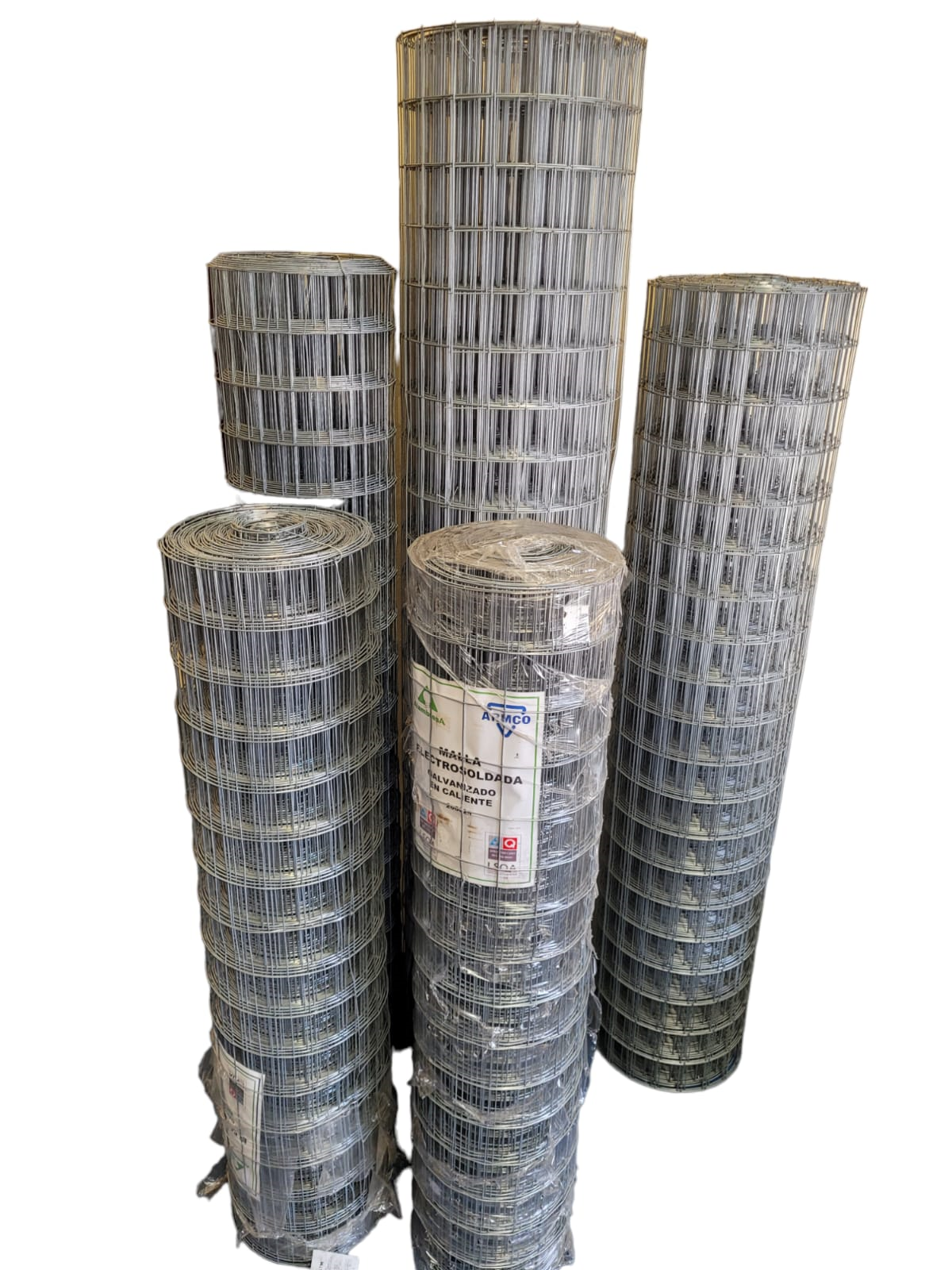 Mallas para cerco galvanizadas