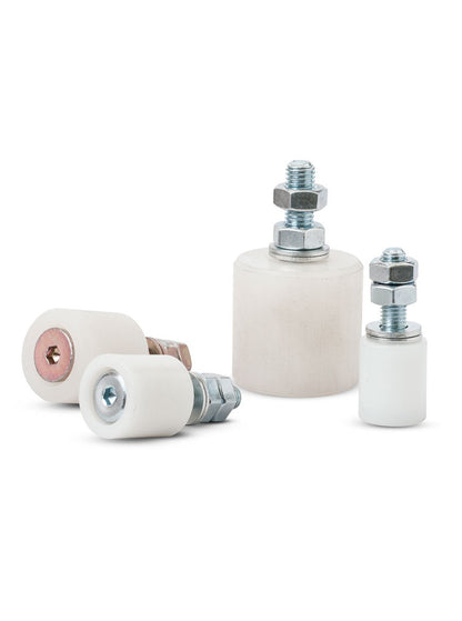 Rodillos de nylon para portones Alima Hierros